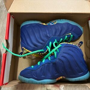 size 1 Nike Little Posite One ASW